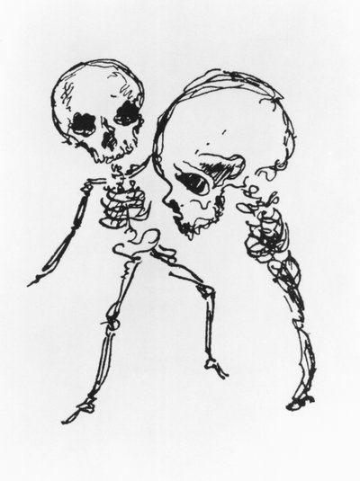 Skeletons, illustration from 